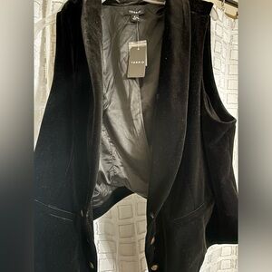 Torrid Black Velvet Women's Jacket